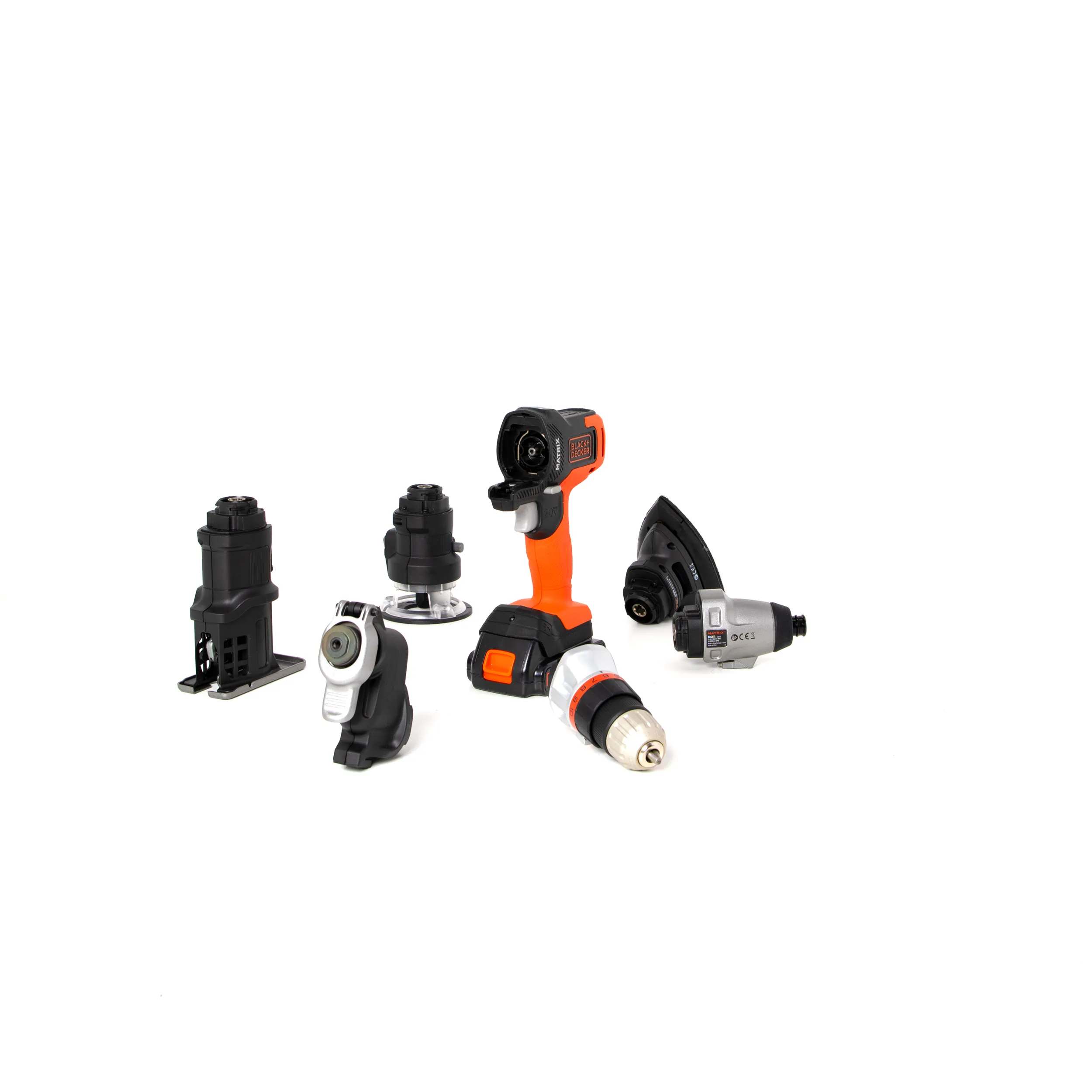 20V MAX* MATRIX™ Cordless Drill, Power Tool Combo Kit, 6-Tool