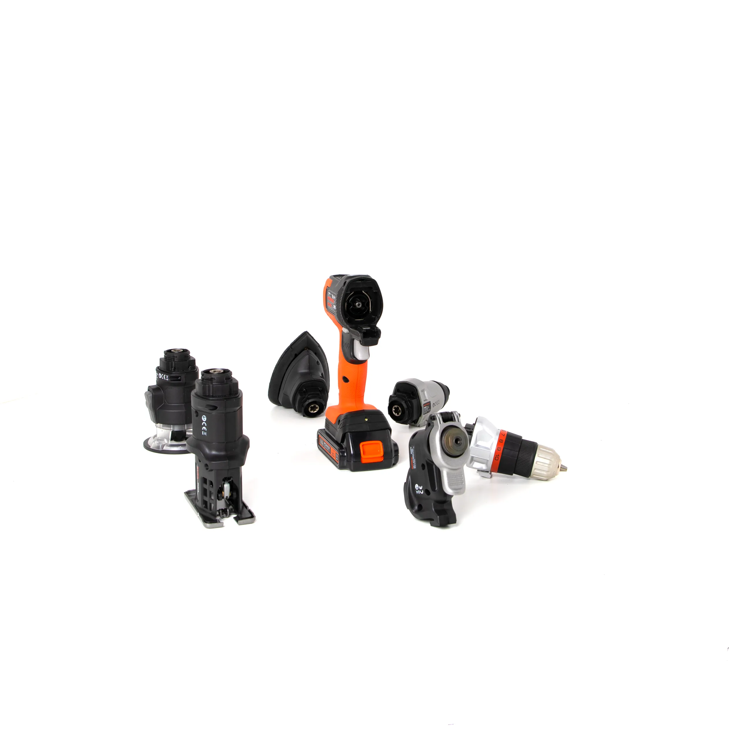 20V MAX* MATRIX™ Cordless Drill, Power Tool Combo Kit, 6-Tool