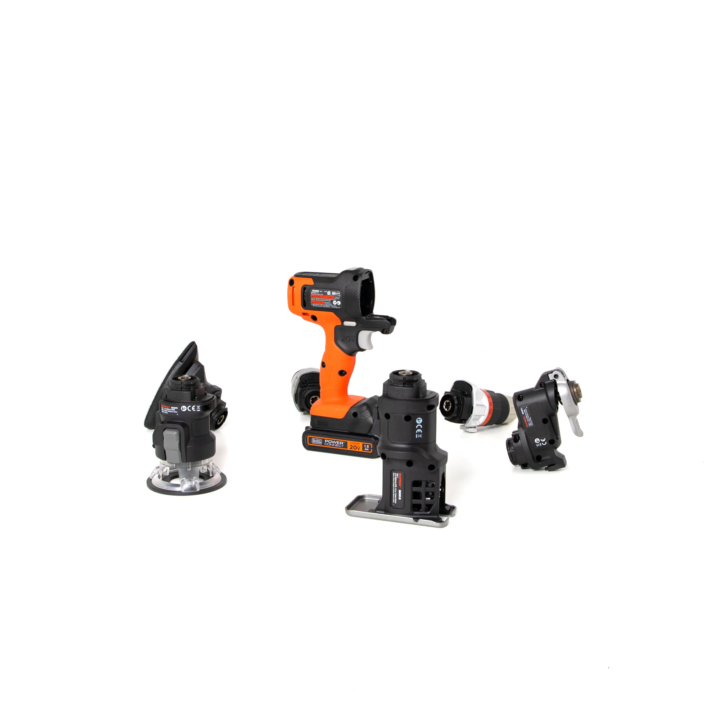 20V MAX* MATRIX™ Cordless Drill, Power Tool Combo Kit, 6-Tool
