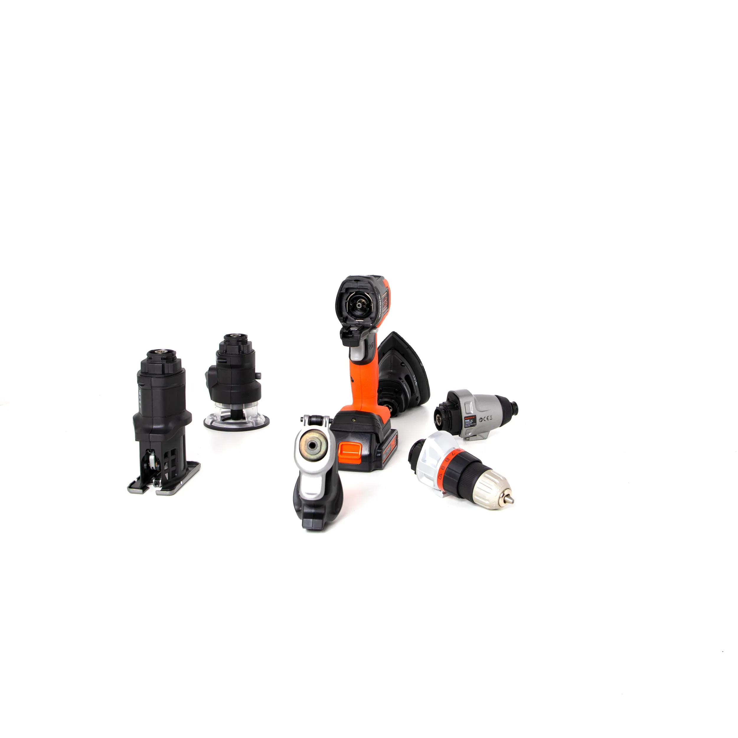 20V MAX* MATRIX™ Cordless Drill, Power Tool Combo Kit, 6-Tool