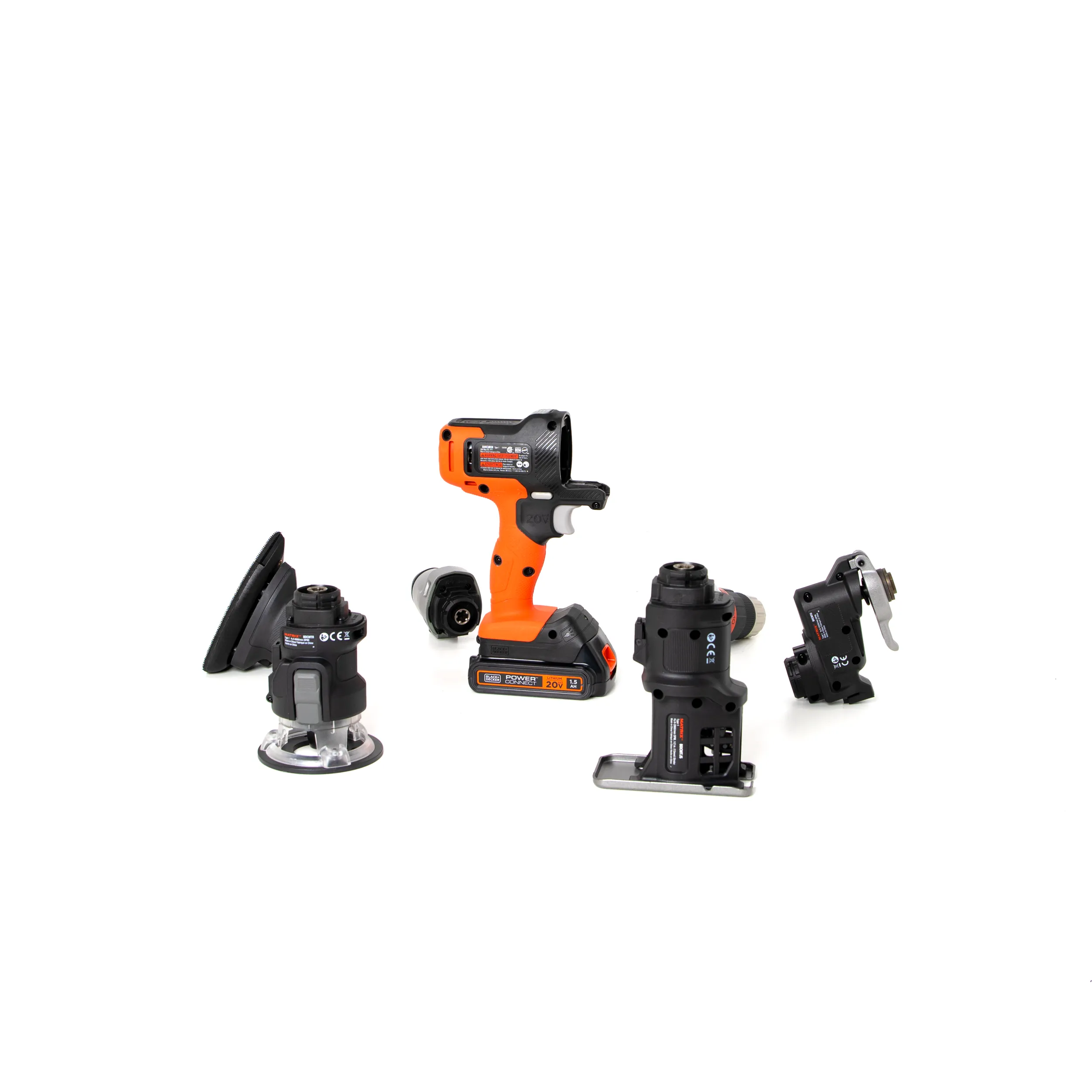 20V MAX* MATRIX™ Cordless Drill, Power Tool Combo Kit, 6-Tool