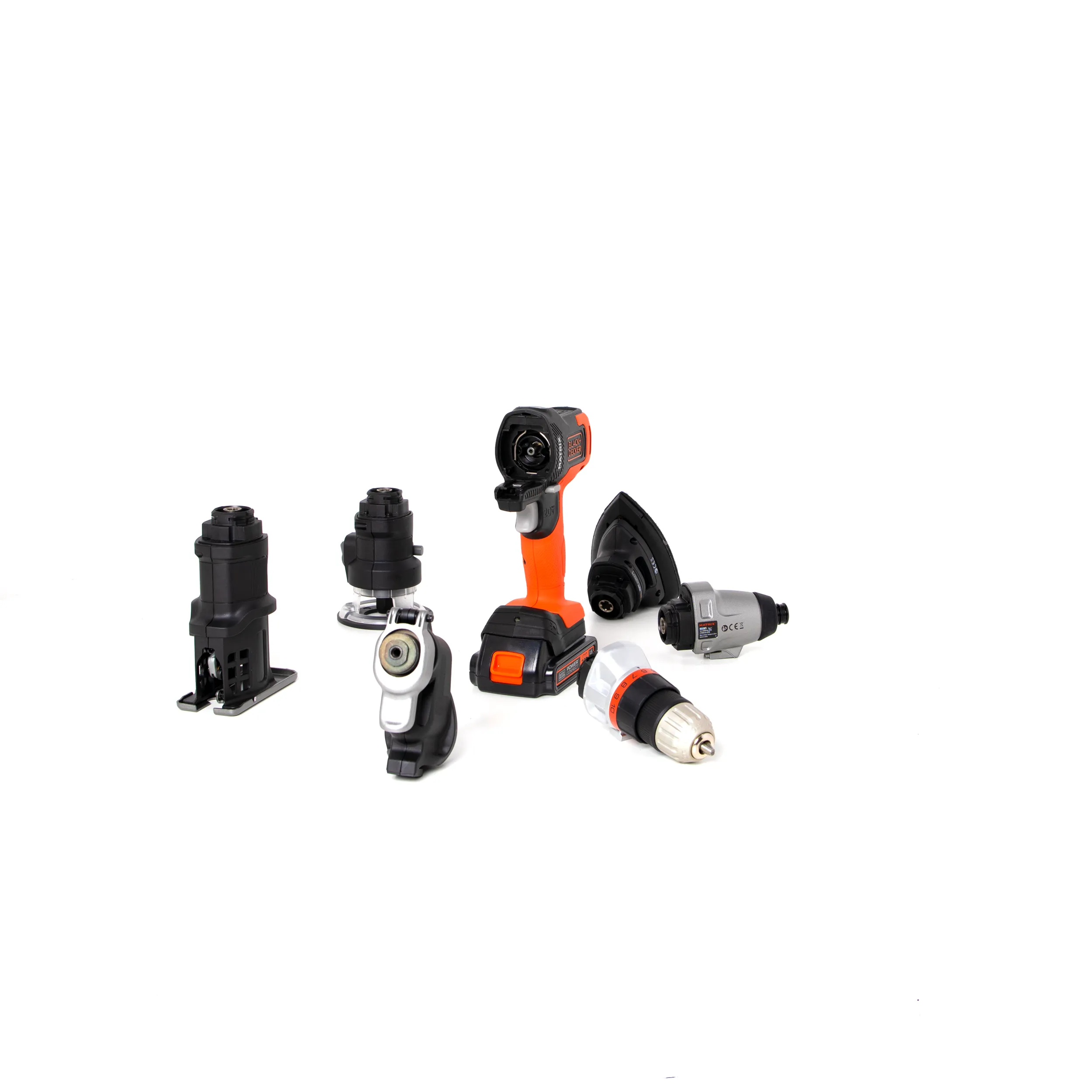 20V MAX* MATRIX™ Cordless Drill, Power Tool Combo Kit, 6-Tool