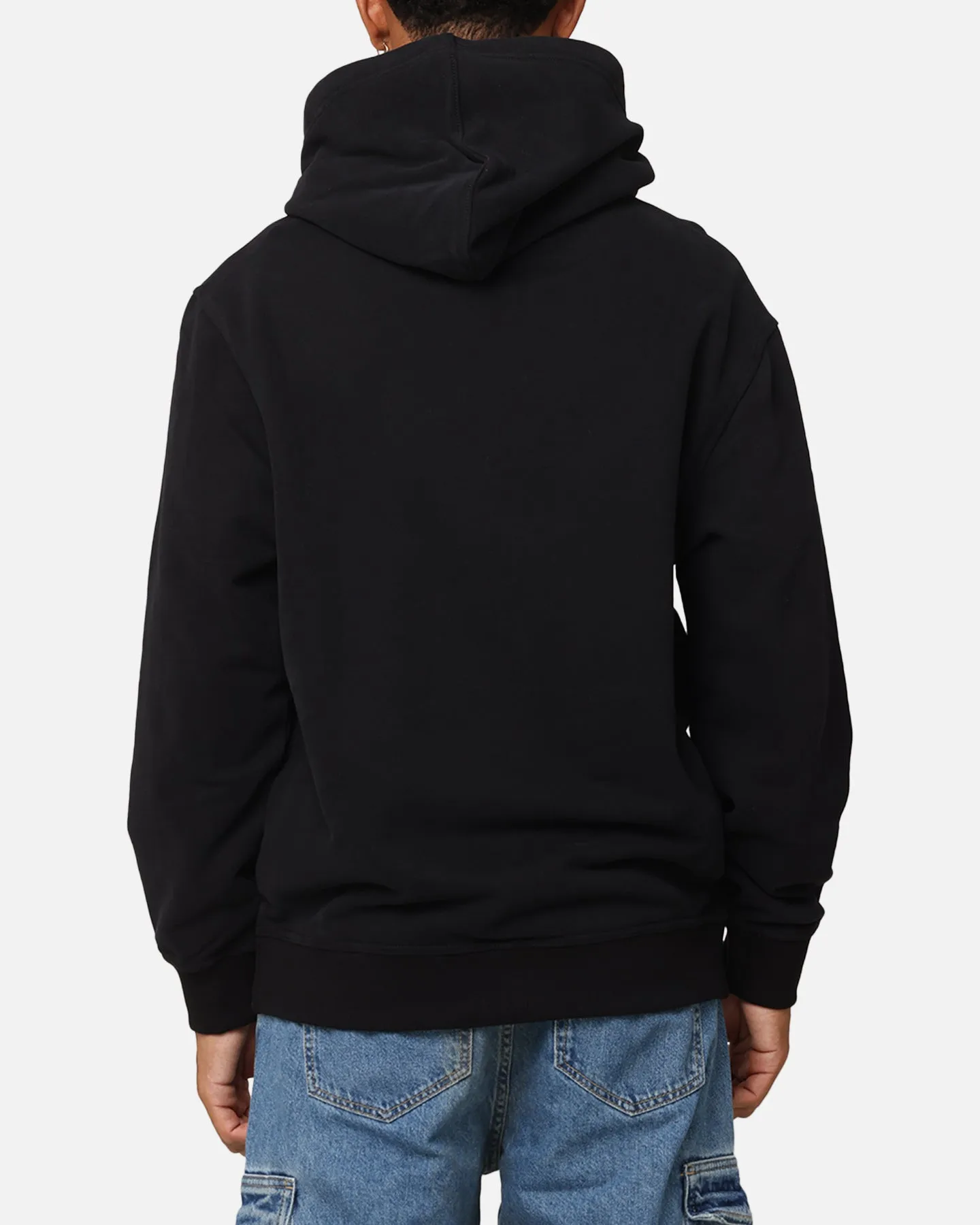 Calvin Klein Embroidery Patch Hoodie Black