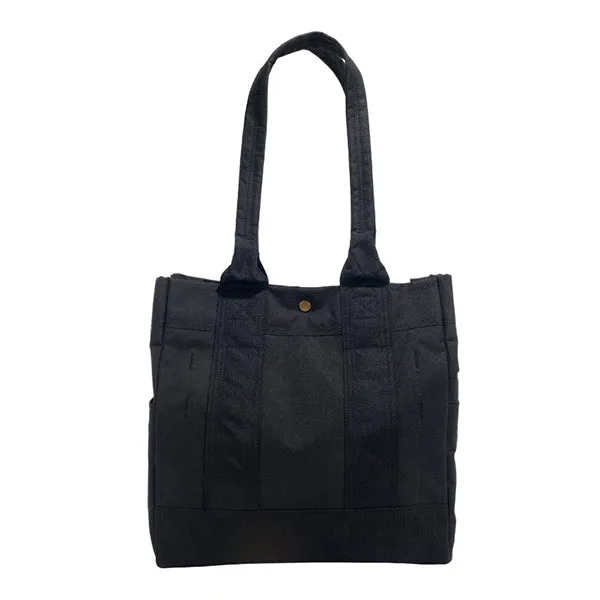 CARHARTT VERTICAL SNAP TOTE BLACK