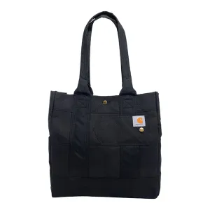 CARHARTT VERTICAL SNAP TOTE BLACK