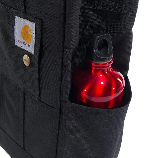 CARHARTT VERTICAL SNAP TOTE BLACK
