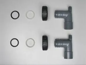 Clack 3/4" & 1" Solvent Connectors | V3007-01