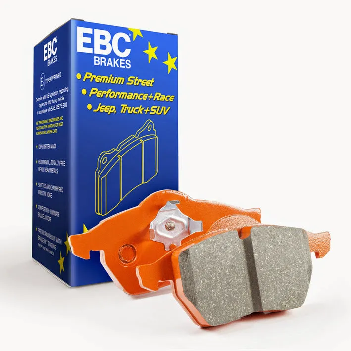 EBC Brakes DP9042 Orangestuff 9000 Series Race Brake Pads; 370mm Dia.;