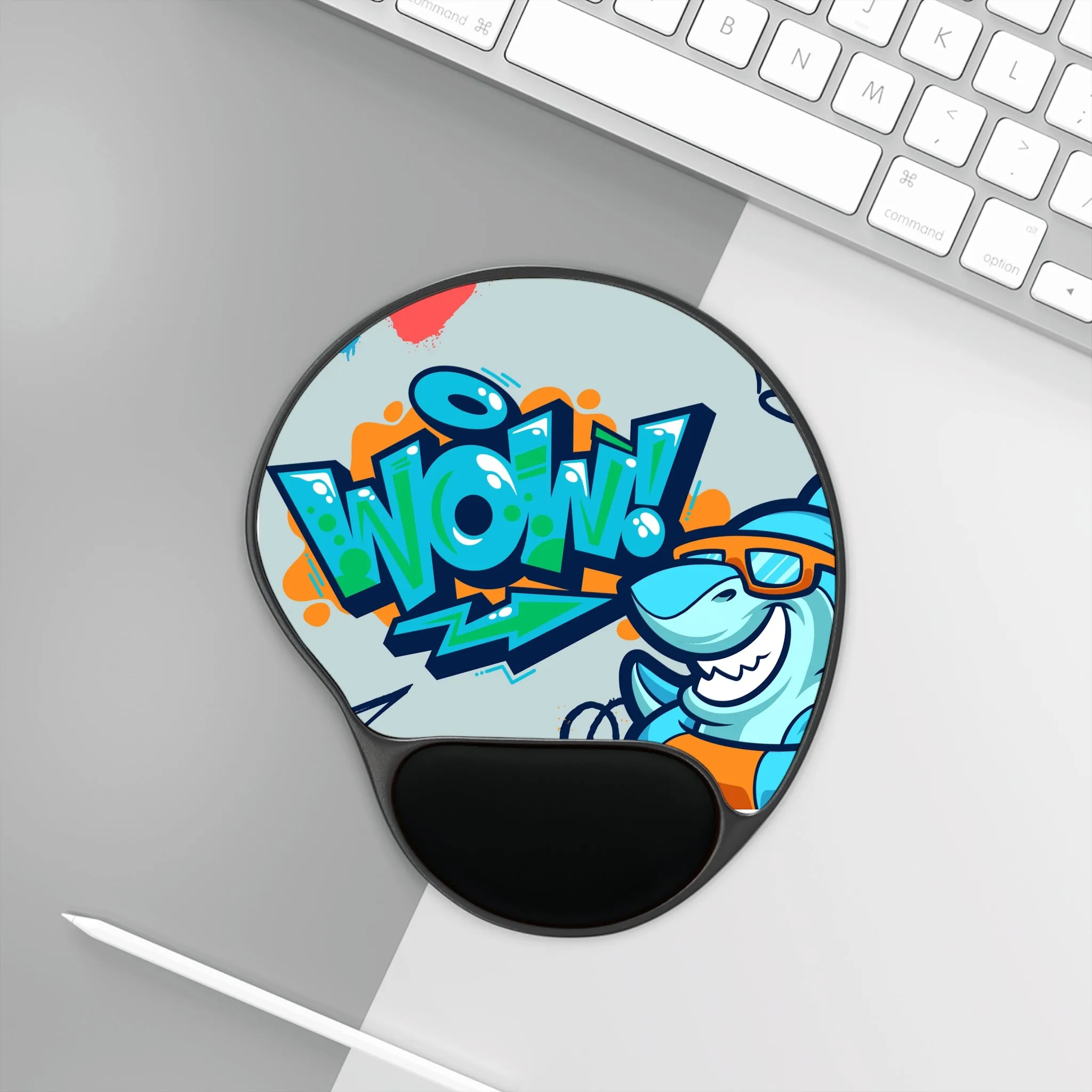 Ergonomics Customized Mouse Pad With Wrist Rest