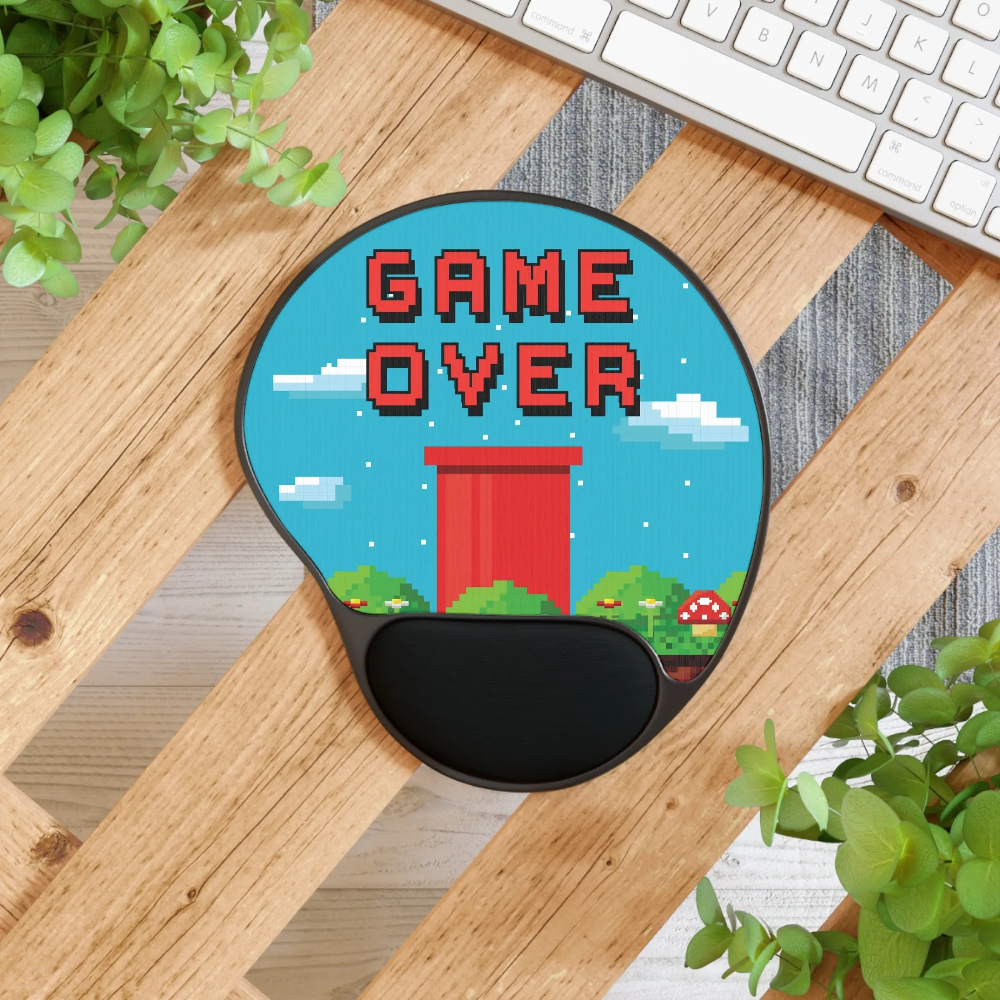 Ergonomics Customized Mouse Pad With Wrist Rest