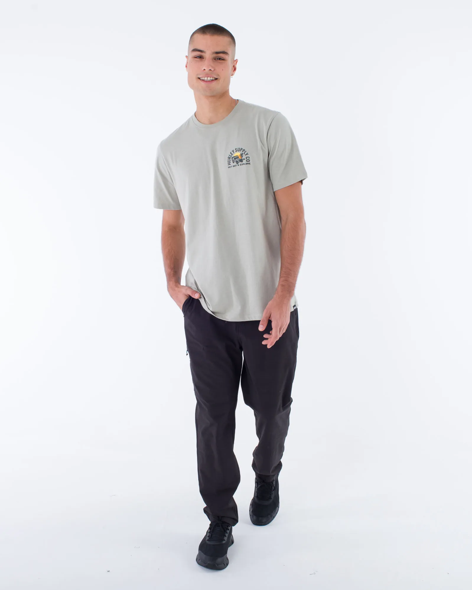 EVD Explore Deserted T-Shirt in Sandstorm