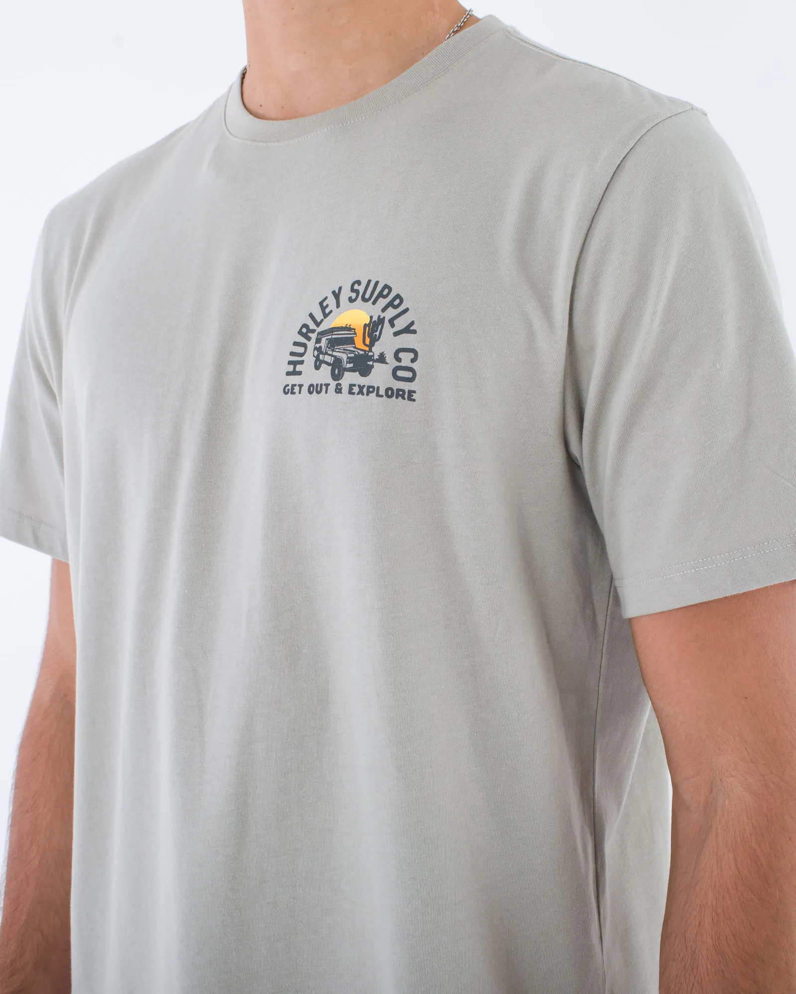 EVD Explore Deserted T-Shirt in Sandstorm