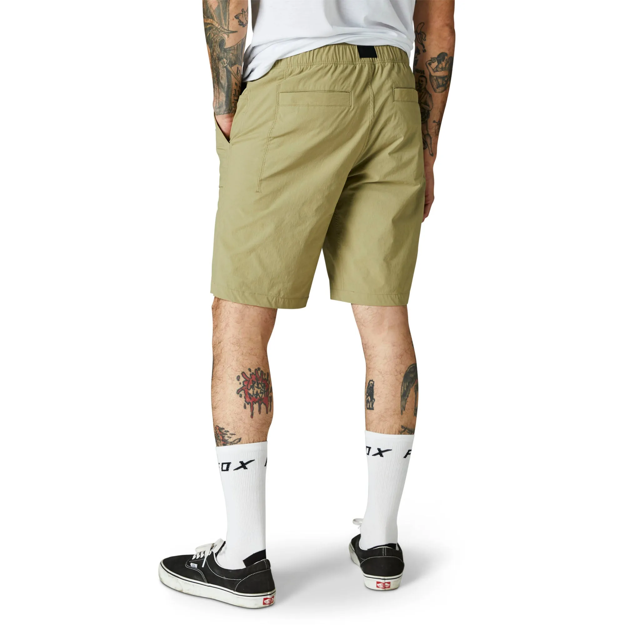 Fox Racing  Mens Bark Survivlalist Utility Shorts DWR Rip Stop Elastic Waist