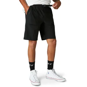 Fox Racing  Mens Black Survivlalist Utility Shorts DWR Rip Stop Elastic Waist