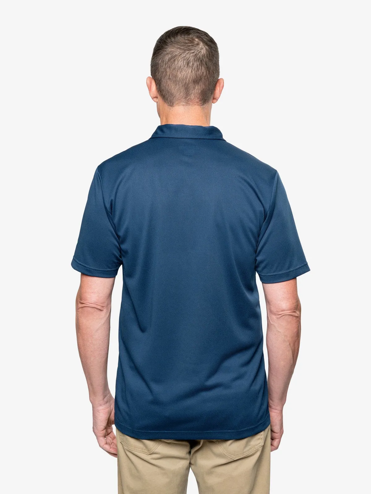 Insect Shield Men's Airflow Short Sleeve Polo Shirt
