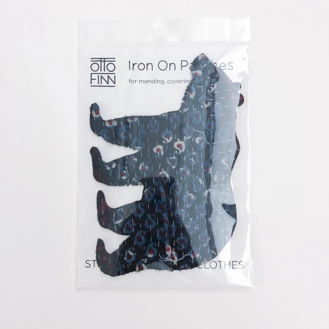 Iron-on Kantha Patches - Large