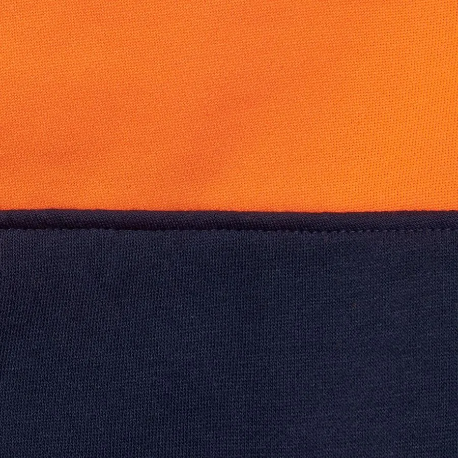 JB'S Hi Vis Full Zip Fleecy Hoodie - 6HVH