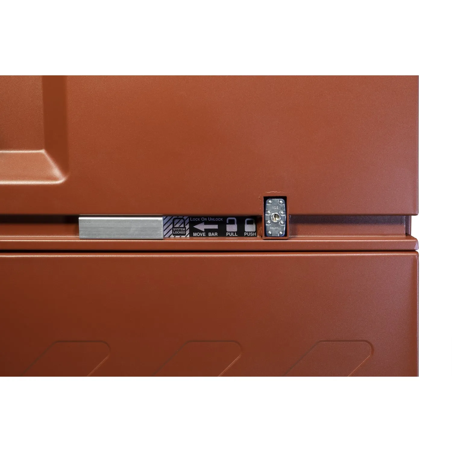 JOBOX 2-683990-01 60" Site-Vaultâ„¢ Drop Front Piano Box