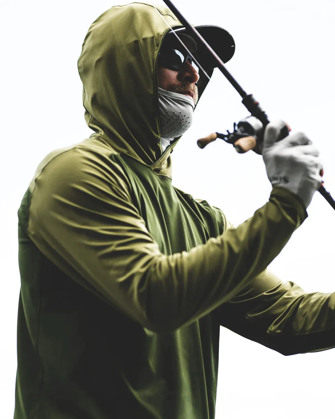 M's SolarFlex Hoody - Riffle Green/Basswood