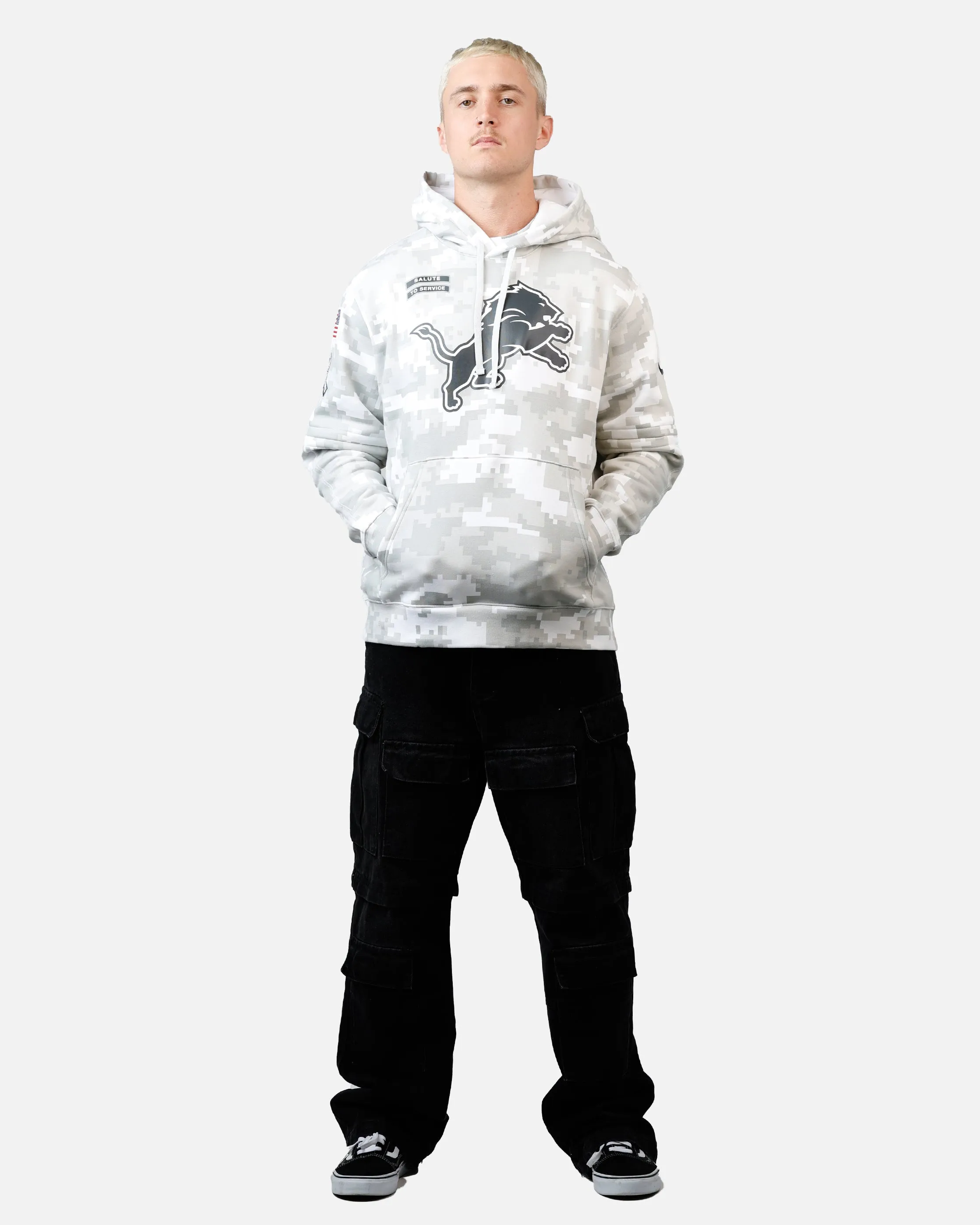Nike Detroit Lions Salute to Service Hoodie Camouflage