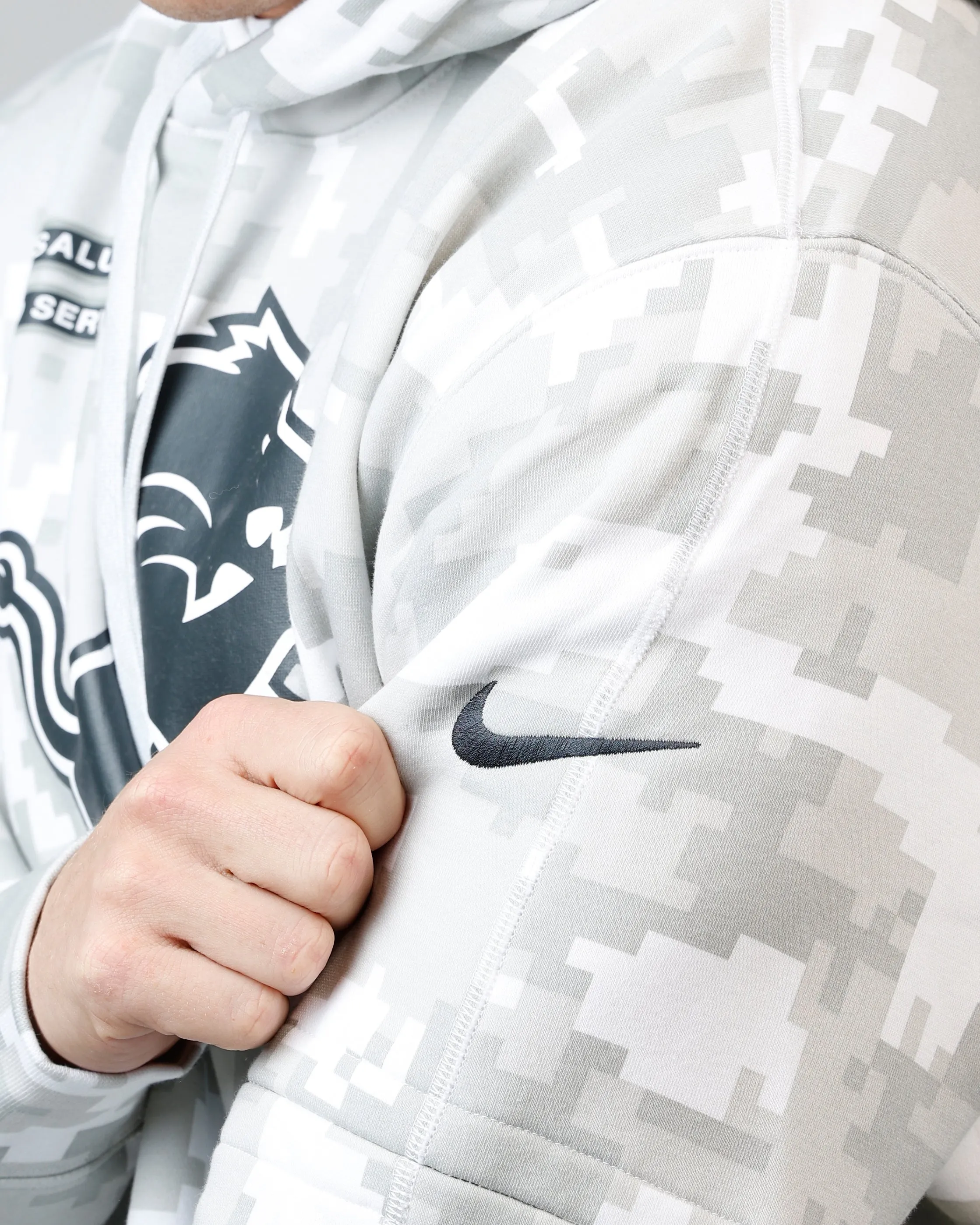 Nike Detroit Lions Salute to Service Hoodie Camouflage