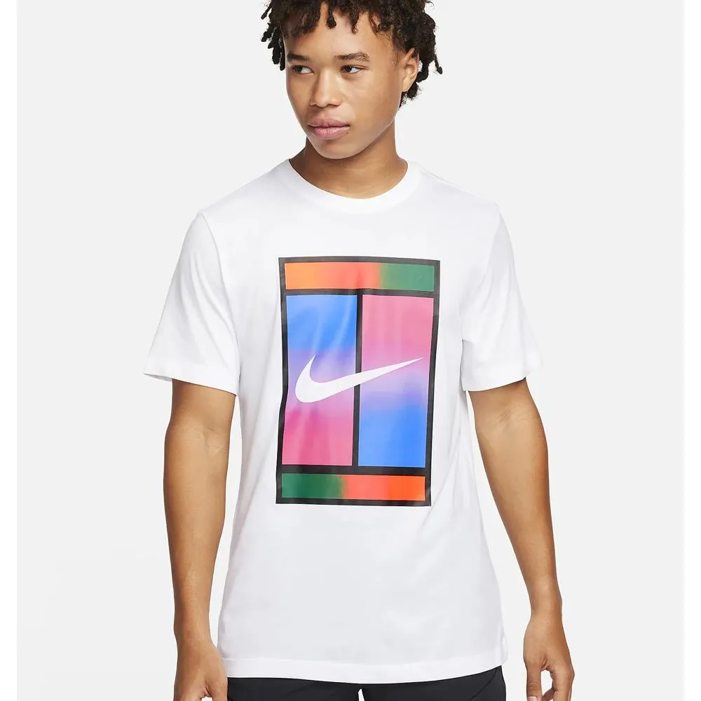 Nike Men's Heritage Court Tee - White