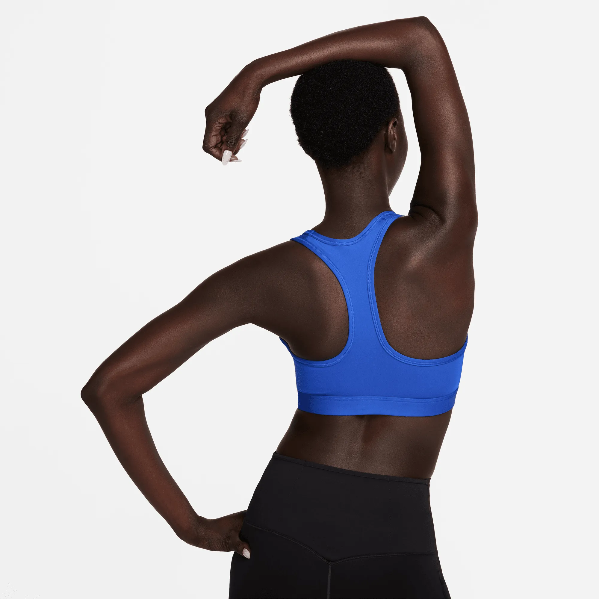 Nike Swoosh Medium Support Women's Royal Blue Padded Sports Bra