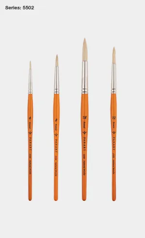 PANART CAMPUS BRISTLE ROUND SH BRUSH5502-6