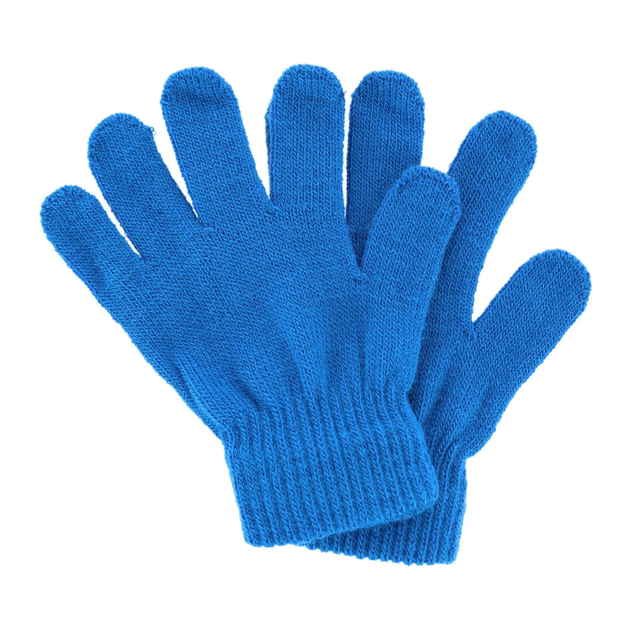 Polar Extreme Girl's One Size Multi Knit Magic Gloves (Pack of 3)
