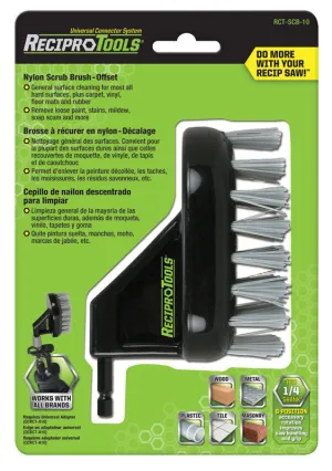 ReciproTools 4 in. Nylon Offset Brush 1 pk