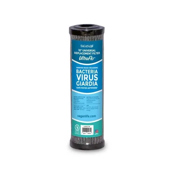 Sagan Life - UltraFlo Universal 10" Replacement Water Filter