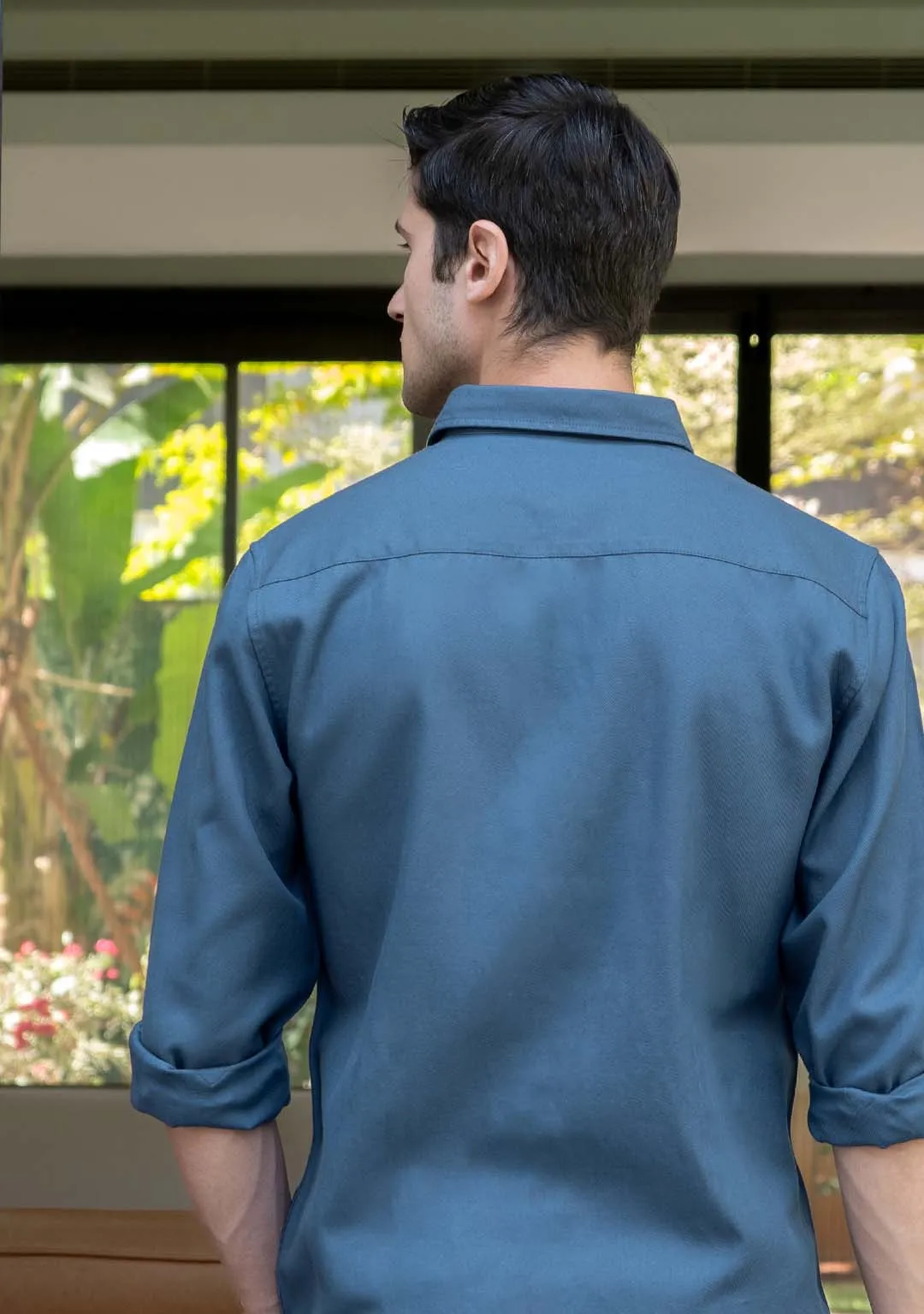 Tencel™ Shirt in Moonlight Blue
