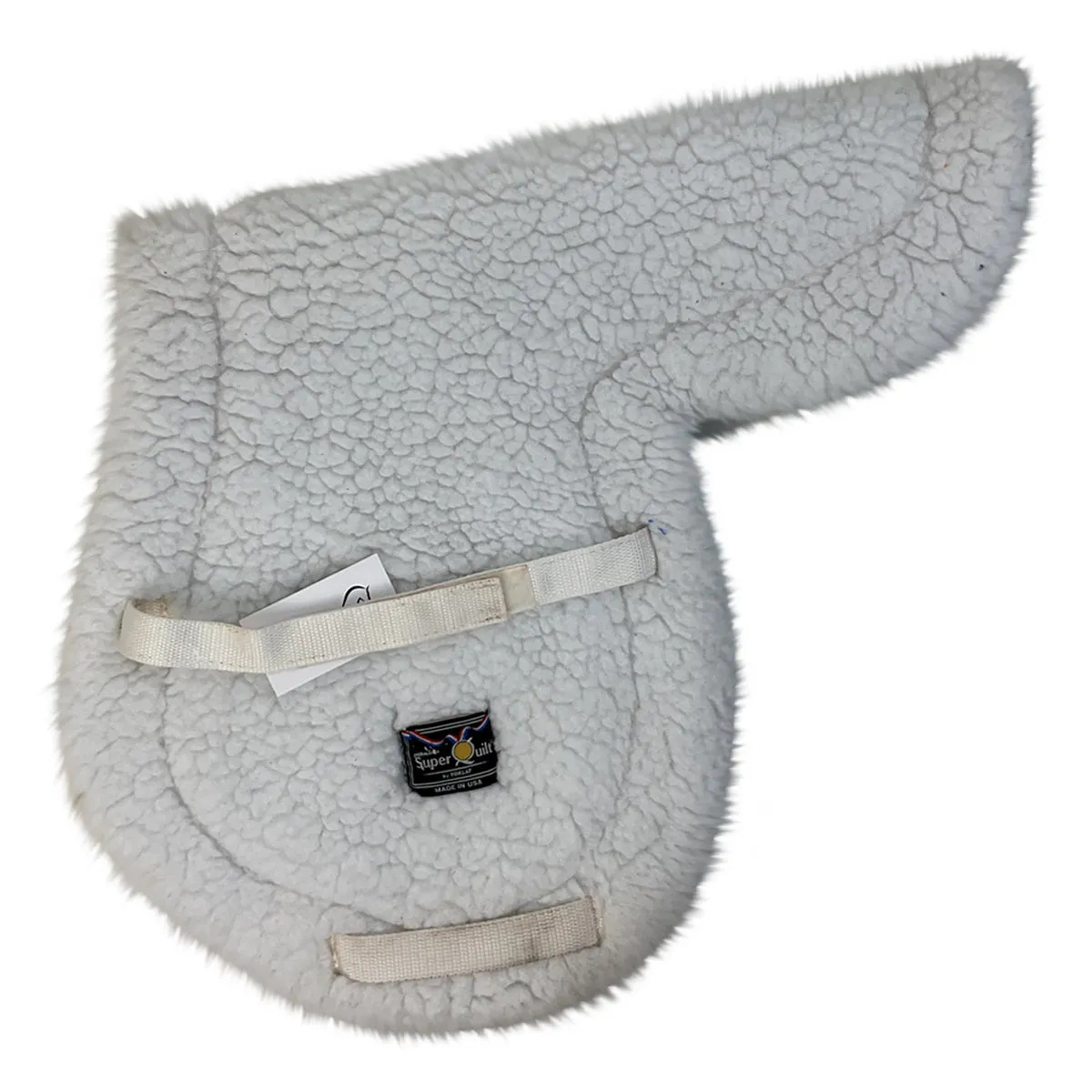 Toklat Medallion 'SuperQuilt' Saddle Pad in White - 15"-16"