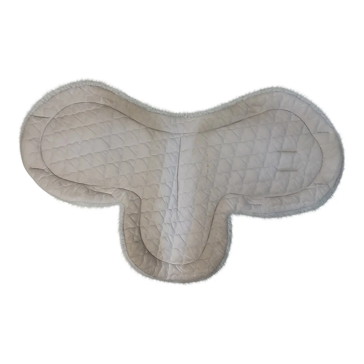 Toklat Medallion 'SuperQuilt' Saddle Pad in White - 15"-16"