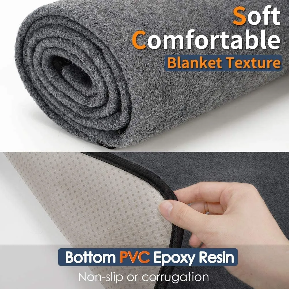 Washable Pee Pads for Dogs 65"X45"/72"X72" Extra Large Reusable Pee Pads Waterproof Pet Mat