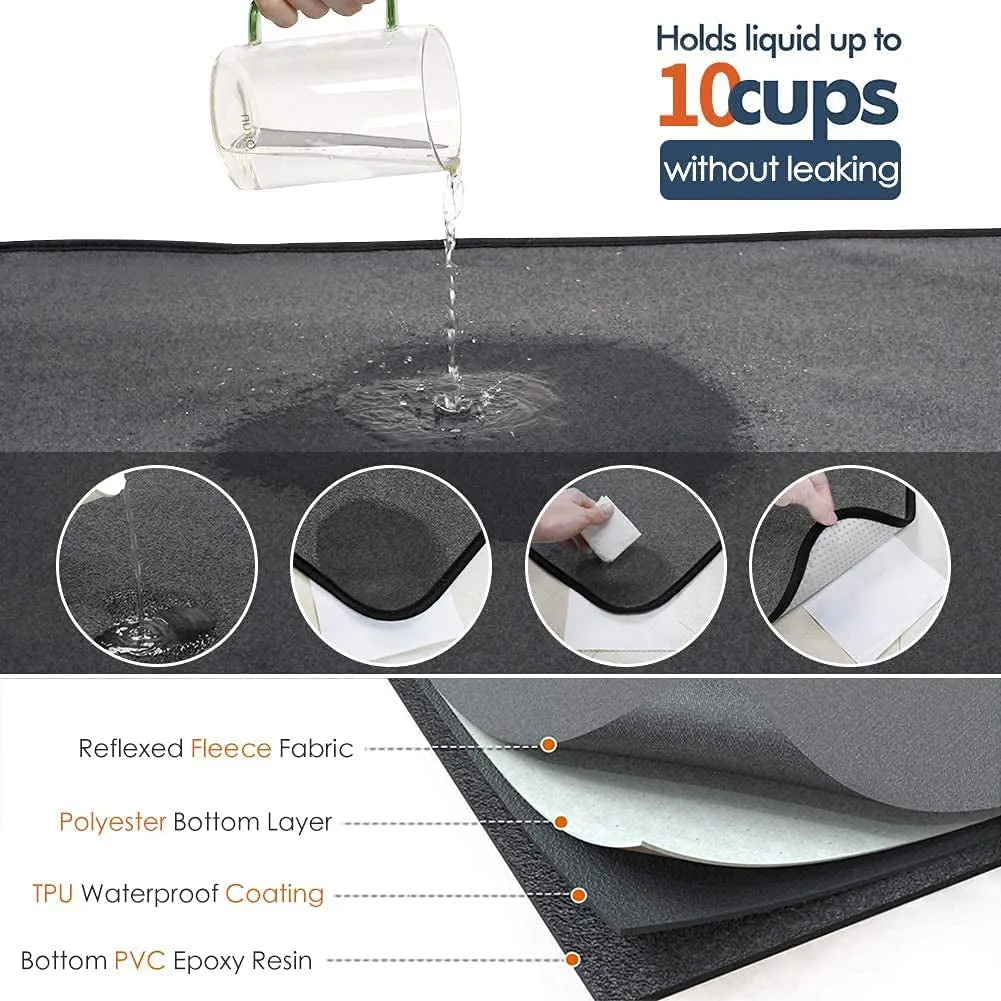 Washable Pee Pads for Dogs 65"X45"/72"X72" Extra Large Reusable Pee Pads Waterproof Pet Mat
