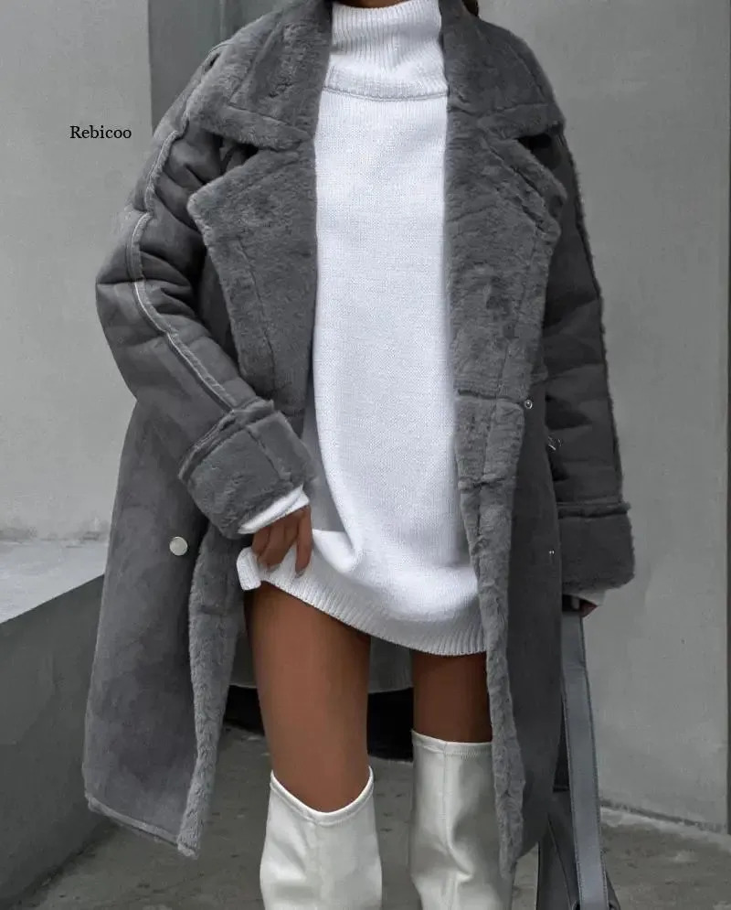 Women's Fuax Fur Jackets For Winter